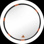 اینه محدب شیشه ای قطر ۹۰ بدون فرم