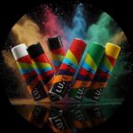 اسپری رنگ لوکس پن